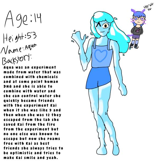 My other oc aqua