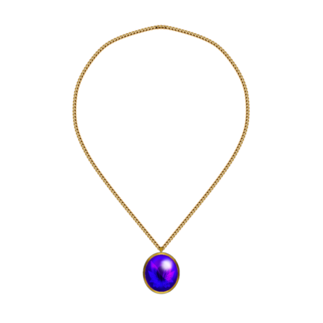 青いペンダント