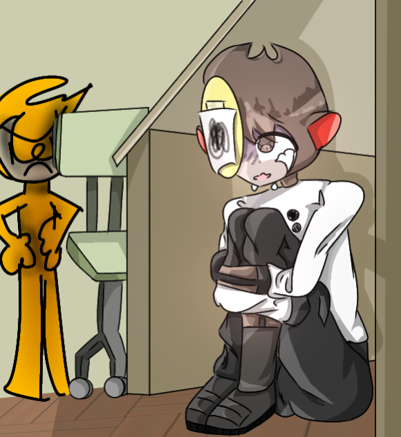 Cursed art drawn by a NGG hater