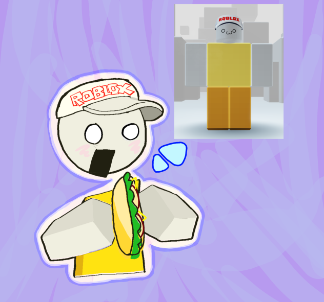 my Roblox avatar oc