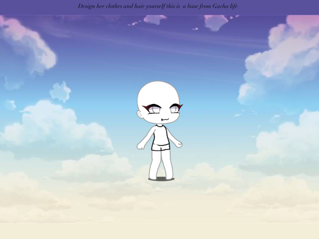 Gacha life base + eyes