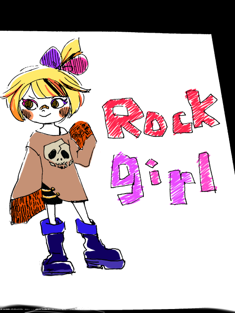 線画抽出ラクガキ