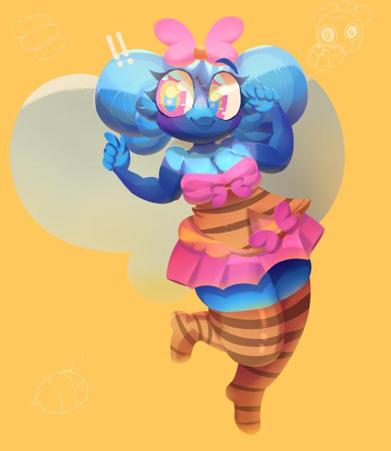 Bee Poppy