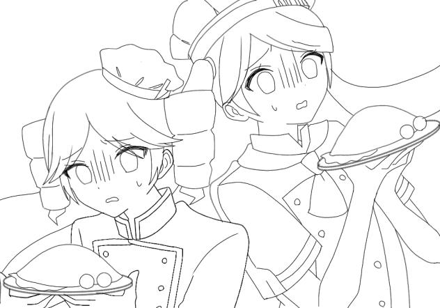 オブソミート! 線画