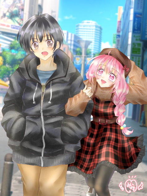 うわっ、くっついてくんなよ…！！
