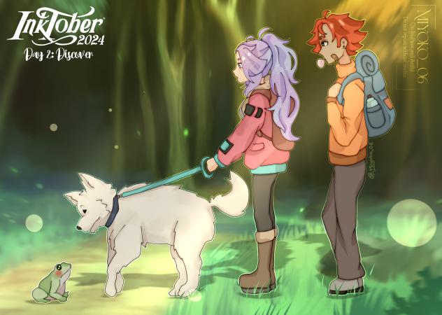 Inktober Day 2- Discover