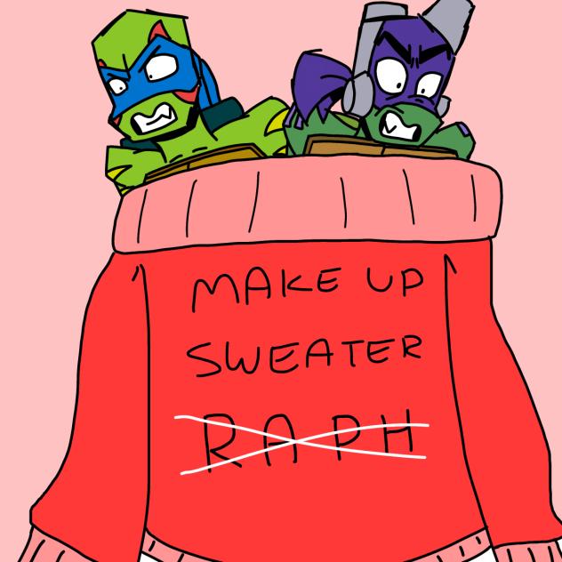 Make up sweater