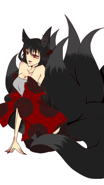 女狐 黒