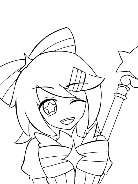 いますぐ〝リン〟ね！塗り絵