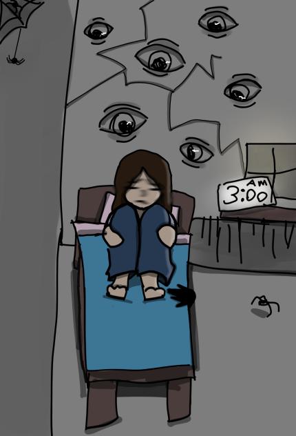 Going to bed