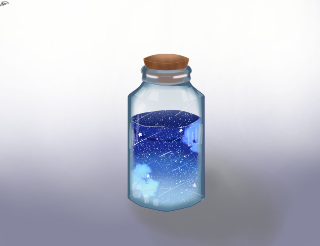 星空小瓶