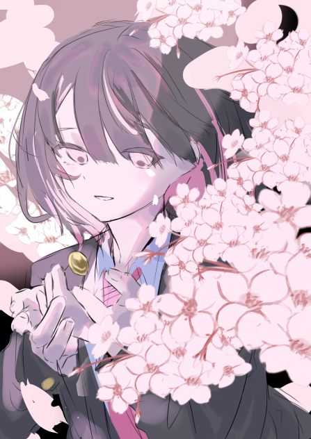 桜散ってますね