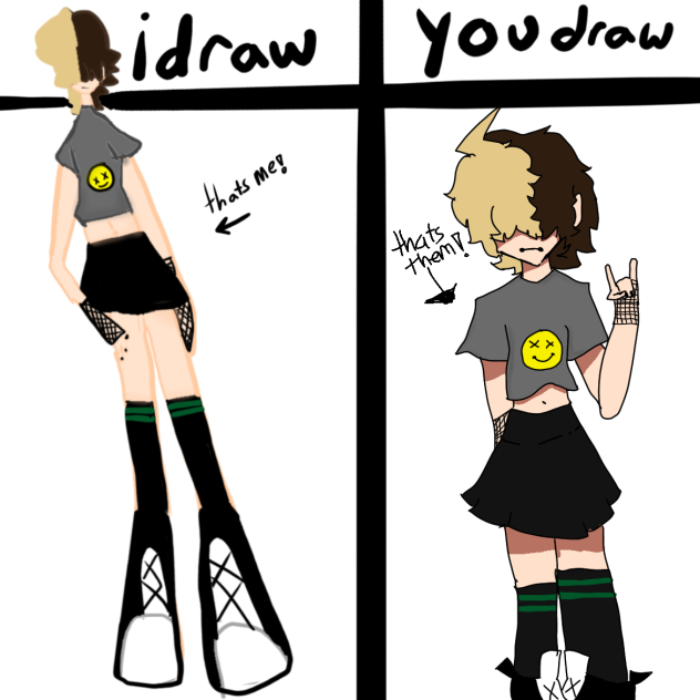 I draw you draw