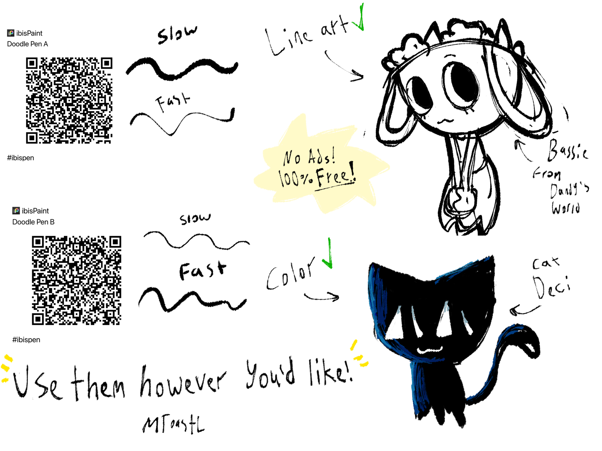 Doodle Pens - ibisPaint