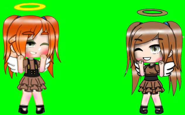 Gacha Life or Gacha Club.