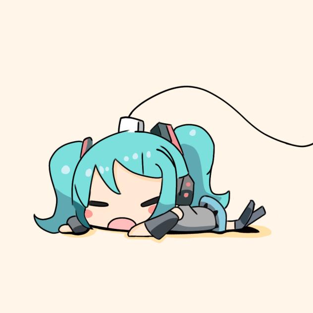 Charging Miku❤️