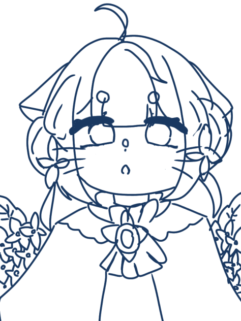 線画ぁ