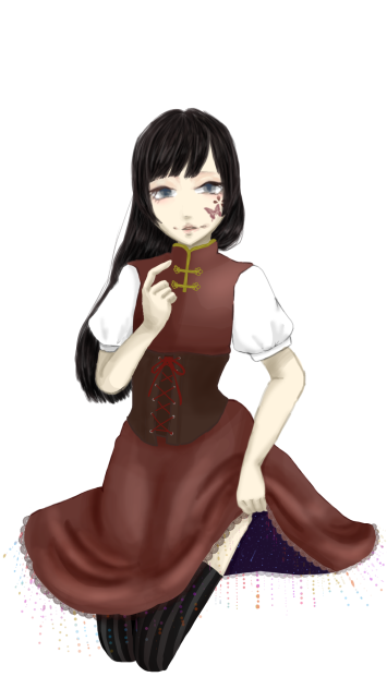 スカートの中の