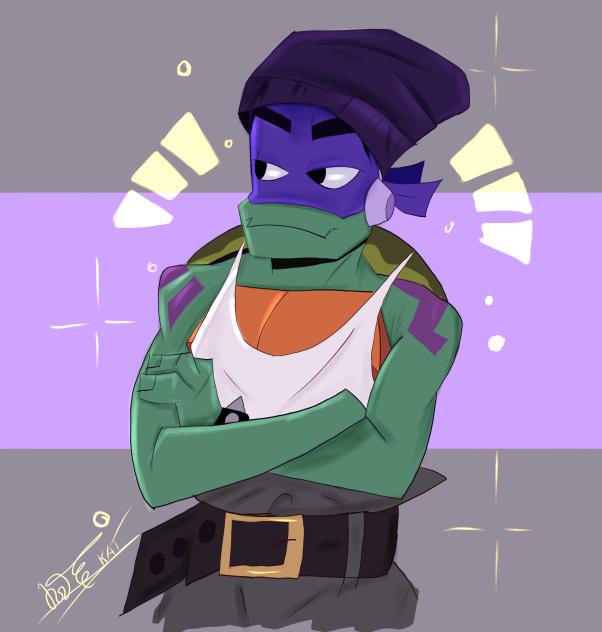 donnie fanart rottmnt