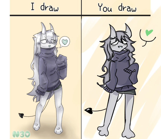 i draw u draw with Neo!!