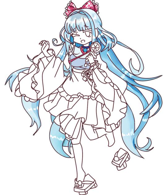 Unfinished art Im not finishing 😭