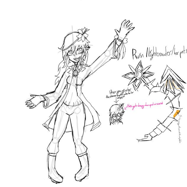genshin oc sketch