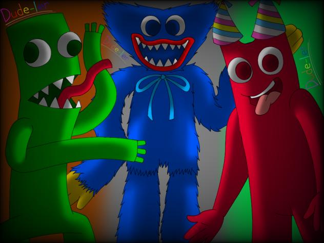 Huge mascots