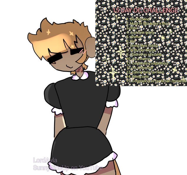 Day 2 of doing my oc challenge