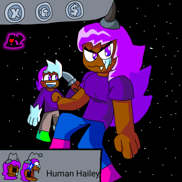 Vs. H.Rose Twins (Human Hailey) art 1