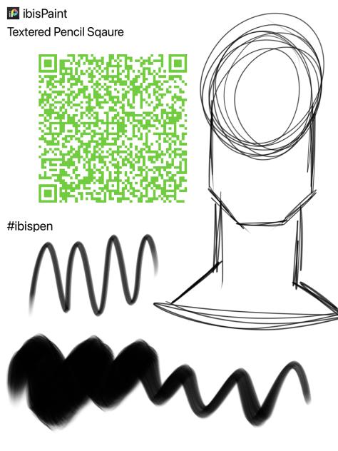 Textured Pencil Square