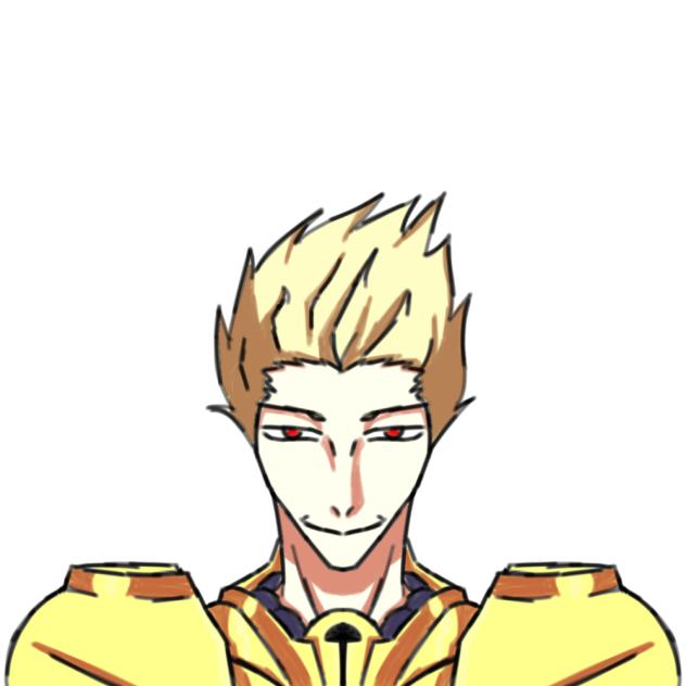 sketch of my lord and savior Gilgamesh - ibisPaint