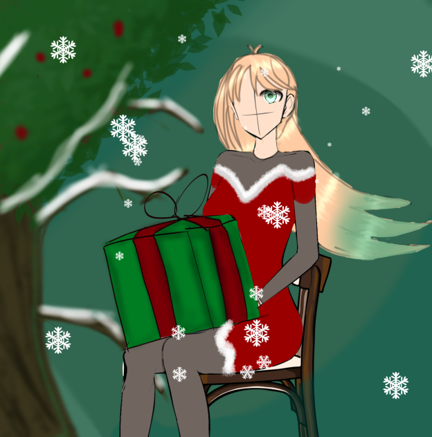 Pt one of Christmas art