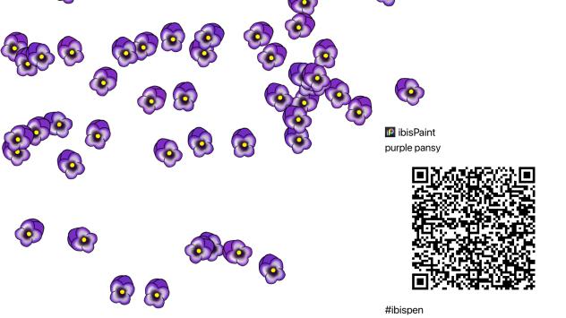 Purple pansy