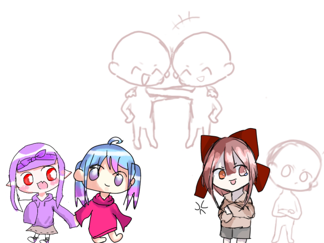 双子合作★