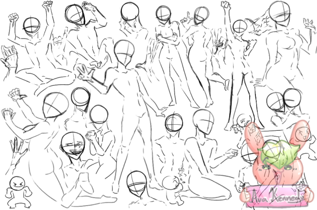 doo doo ass poses 2.