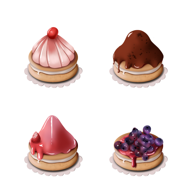 Small Bun Cake