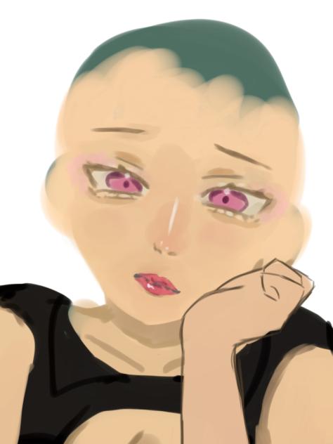つ、疲れた…厚塗り絵師の偉大さを、知る林檎
