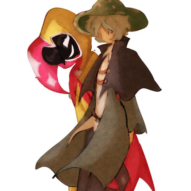 mushroom and clown