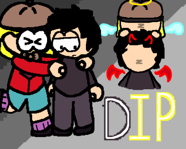 Dip (doodle art style)