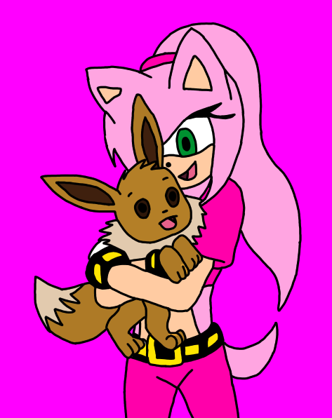 Amy And Eevee!!!!!