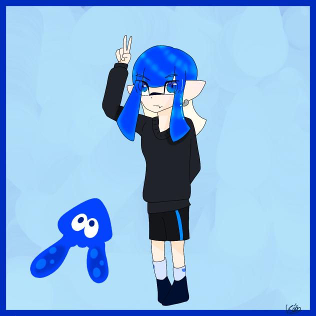 久しぶりのスプラ絵
