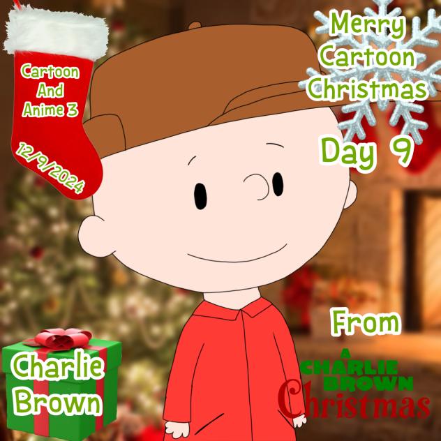 Merry Cartoon Christmas Day 9 Charlie
