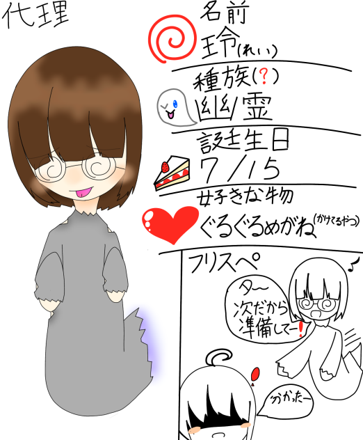代理ちゃん(´・∀・｀)
