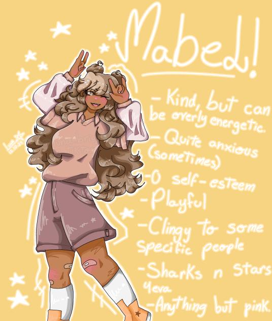 My persona’s sheet!