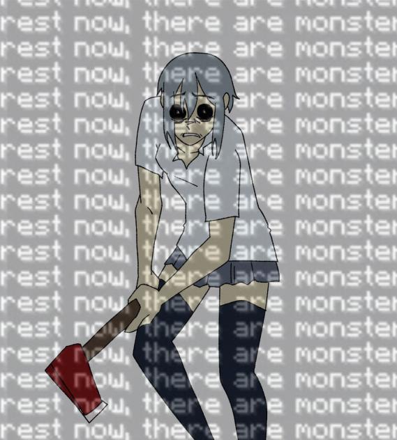 Rest now there are monsters near