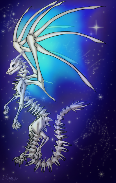 Skelatal dragon or  full gaster blaster