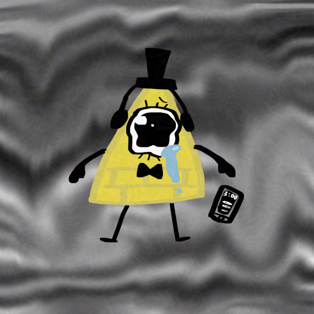 bill cipher crying after sixer left him