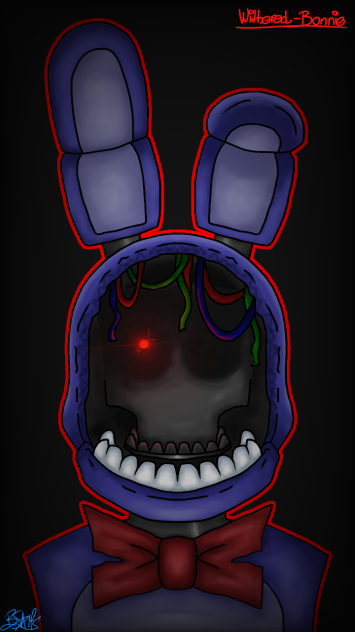 SpeedPaint Withered Bonnie (FnaF 2)