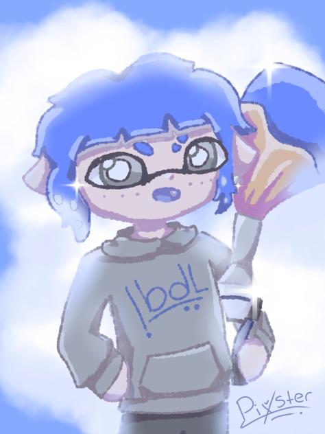 My inkling (from Splatoon)