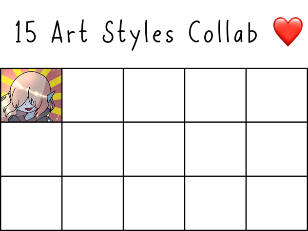 15 Art Styles Collab